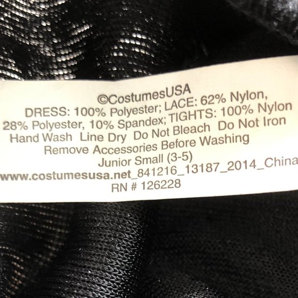 Midnight Vamp Costume Dress - Picture 15 of 15